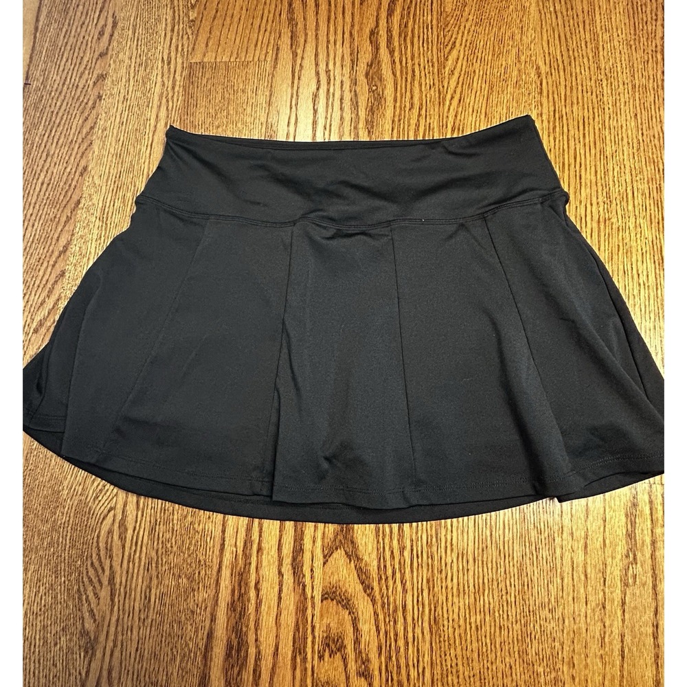Absolutely Fit Women's Black Athletic Skort XL Tennis Golf Activewear